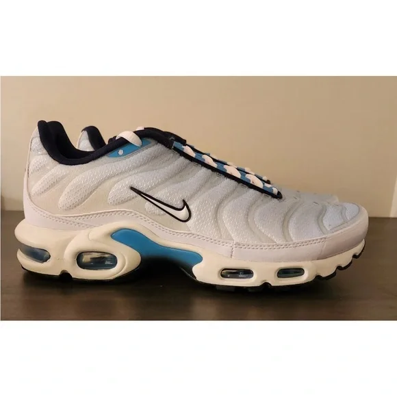 Size 8 Nike Air Max Plus Physic Blue White CZ1651-400 NIB Men Sneaker Fast Ship